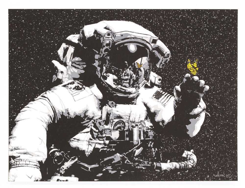 Martin Whatson, ‘Eternal Reflection (Yellow)’, 2012, Print, 5 layer, hand pulled screenprint on 250gsm Fedrigoni paper, Self-released, Numbered, Dated