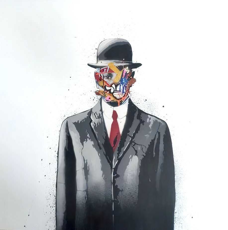 Martin Whatson, ‘Son Of Man (Mini White)’, 2013, Print, Screenprint in colours on paper, Graffiti Prints, Numbered