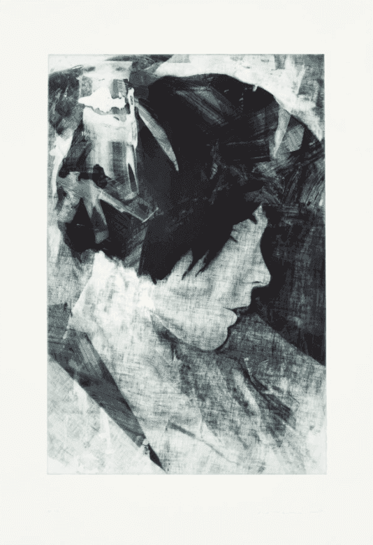 Matt Saunders, ‘Annie Sleeping 2 (Menschen am Sonntag)’, 2015, Print, Photogravure on Hahnemühle Bütten 350g, null, Numbered