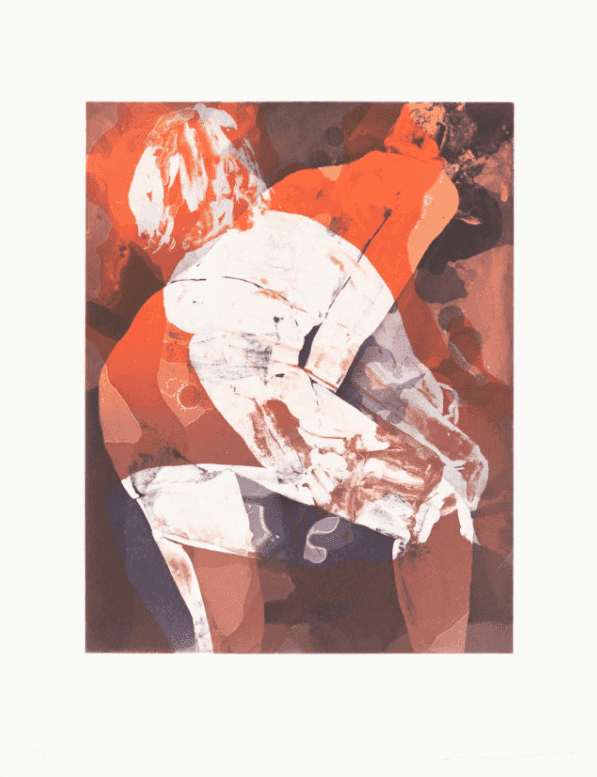 Matt Saunders, ‘Two Lovers’, 2019, Print, Open bite, Soap ground aquatint, Spit bite aquatint on Hahnemühle Bütten 300g, null, Numbered