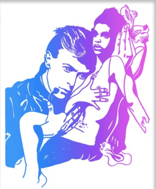 Maya Hayuk, ‘Farewell My Hero & My Prince’, 2017, Print, Lithograph, null, 
