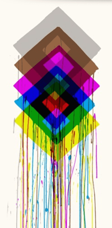 Maya Hayuk, ‘Guitar Parts’, 2008, Print, 5-color screenprint on Lenox 100 250gsm, null, 