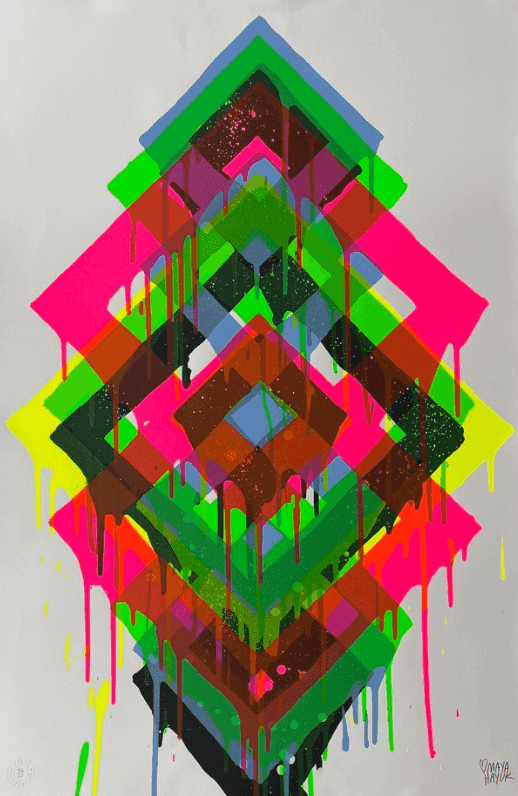 Maya Hayuk, ‘Reggae Soundsystem’, 2010, Print, Screenprint on Paper, null, Numbered