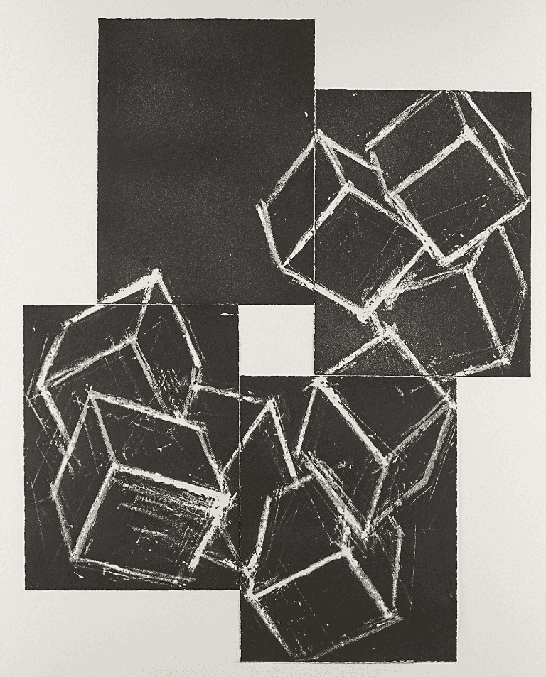 Mel Bochner, ‘Second Prelude’, 1988, Print, Aquatint on four sheets of paper (framed together), Parasol Press, Ltd., 