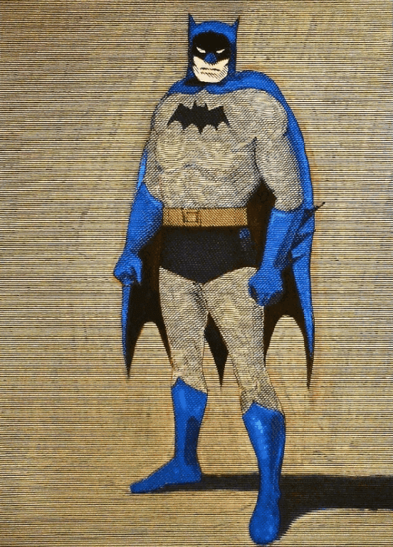 Mel Ramos, ‘Batman’, 2014, Print, Woodcut with acrylic, null, Numbered