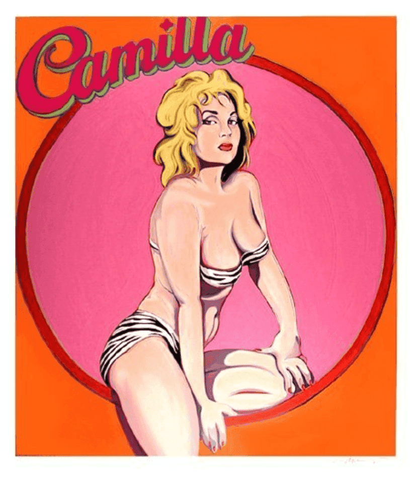 Mel Ramos, ‘Camilla’, 1995, Print, Screen-print, null, 