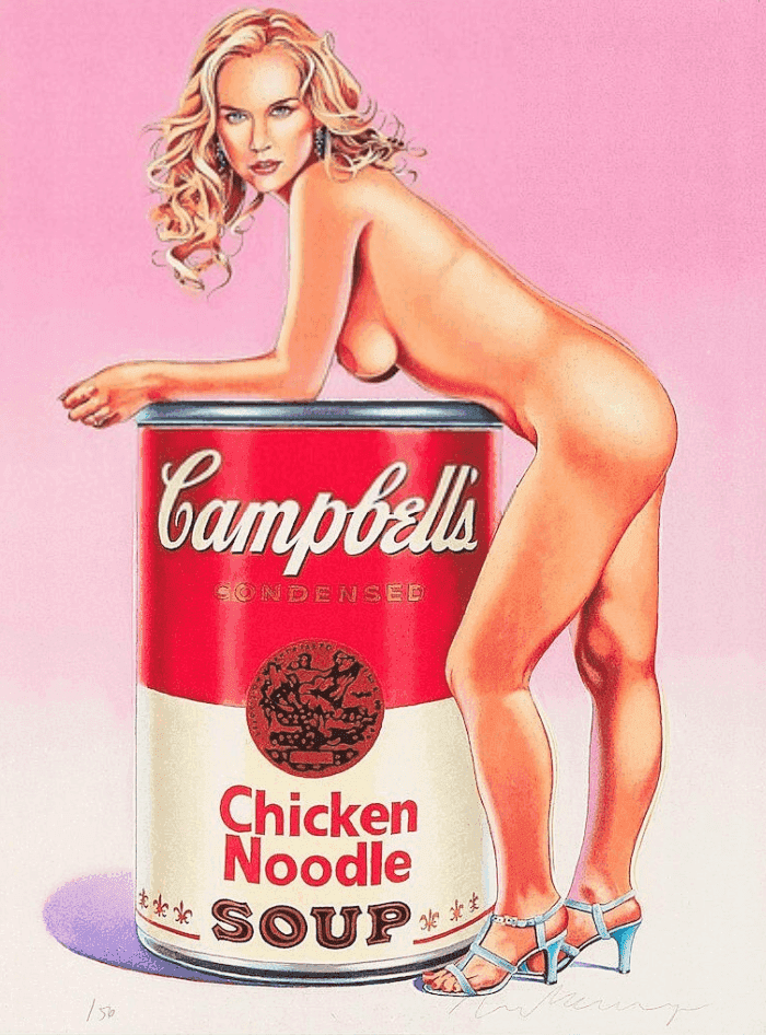 Mel Ramos, ‘Campbell's Soup III’, 2016, Print, Offset lithograph on paper, Levy Galerie, Numbered