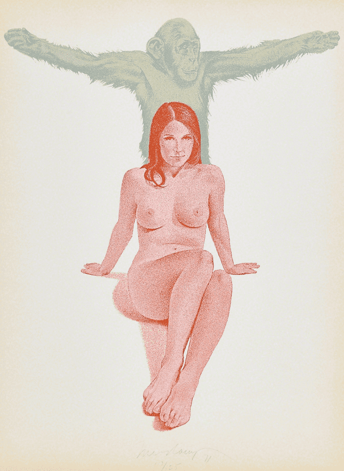 Mel Ramos, ‘Chimpanzee’, 1971, Print, Screenprint in colours, null, Numbered, Dated
