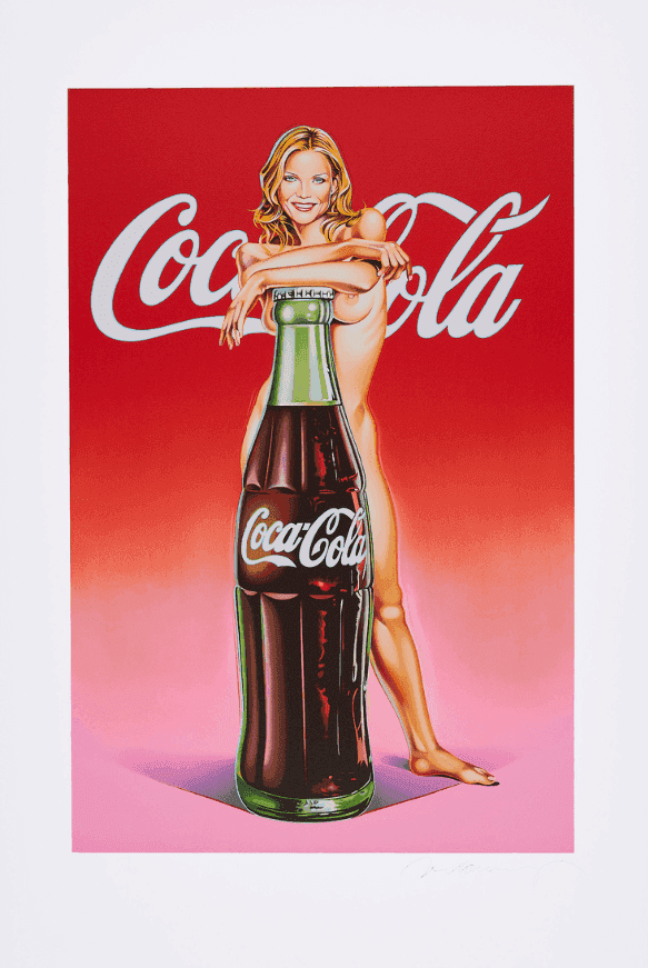 Mel Ramos, ‘Coca-Lola IV’, 2004, Print, Lithograph in colours, null, Numbered