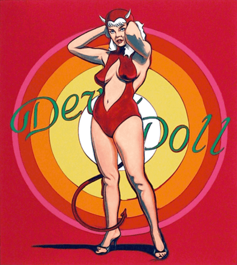 Mel Ramos, ‘Devil Doll’, 1997, Print, Lithograph, null, Numbered