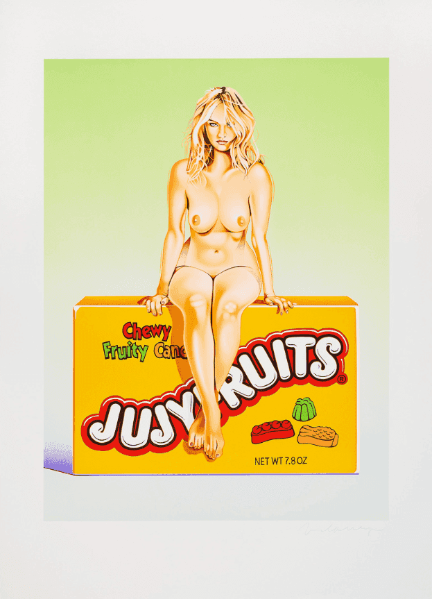 Mel Ramos, ‘Juijyfruits Judy’, 2015, Print, Lithograph on card, null, Numbered