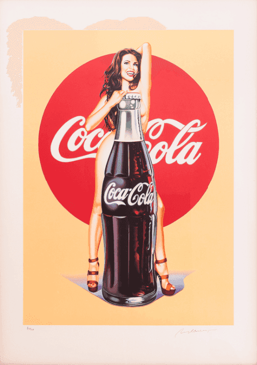 Mel Ramos, ‘Lola Cola VI’, 2018, Print, Lithograph in colours on Revere-Magnani paper, null, 
