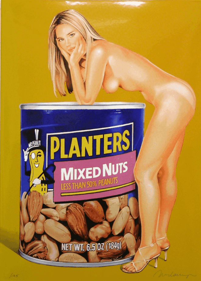 Mel Ramos, ‘Mixed Nuts’, 2008, Print, Enamel on Steel, null, Numbered