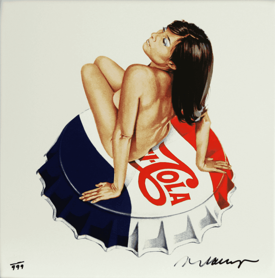 Mel Ramos, ‘Pepsi Cola’, 2005, Print, Enamel print on Aluminum, null, Numbered