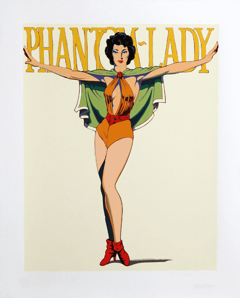 Mel Ramos, ‘Phantom-Lady’, 1990, Print, Serigraph, null, Numbered