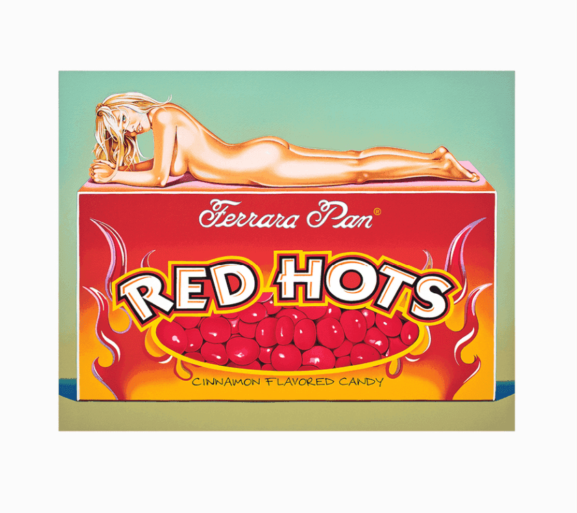 Mel Ramos, ‘Red Hots’, 2013, Print, Lithograph in colours, on wove paper, null, Numbered