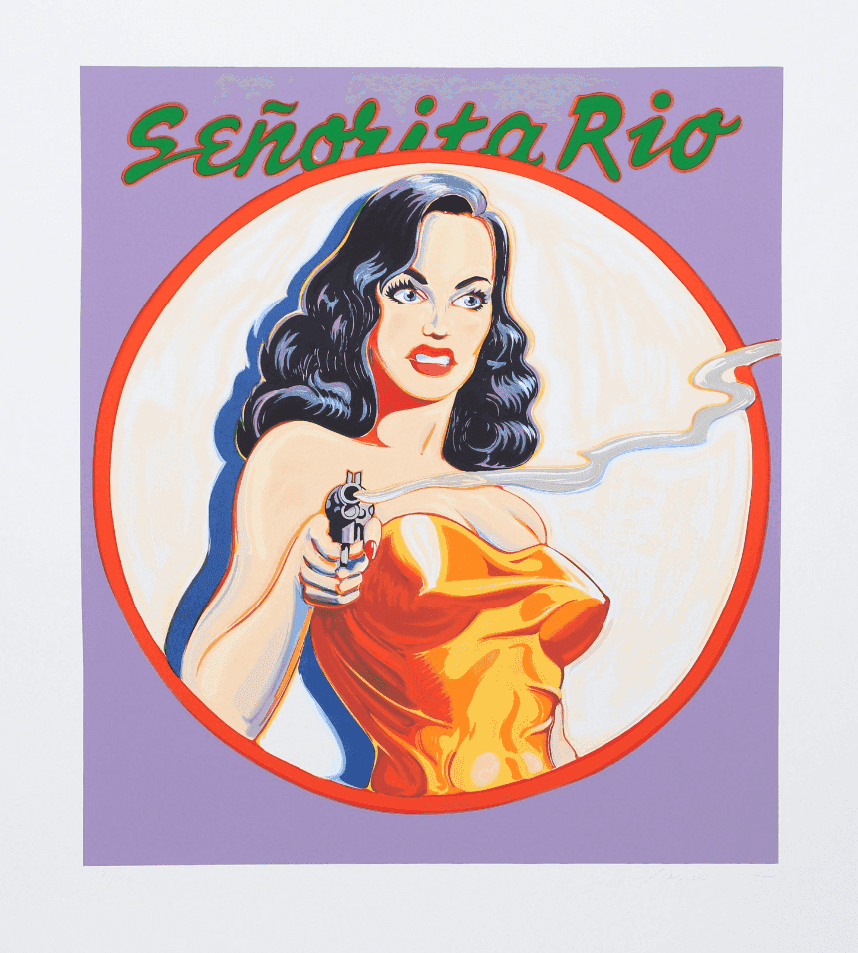 Mel Ramos, ‘Senorita Rio’, 2000, Print, Lithograph, null, Numbered