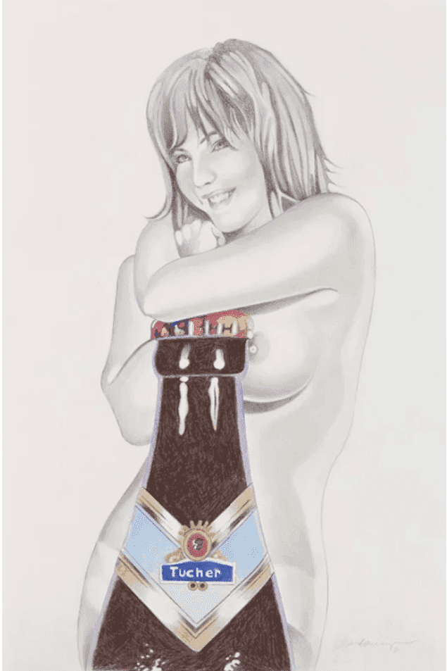 Mel Ramos, ‘Tallula Tucher’, 2015, Print, Lithograph, null, Numbered