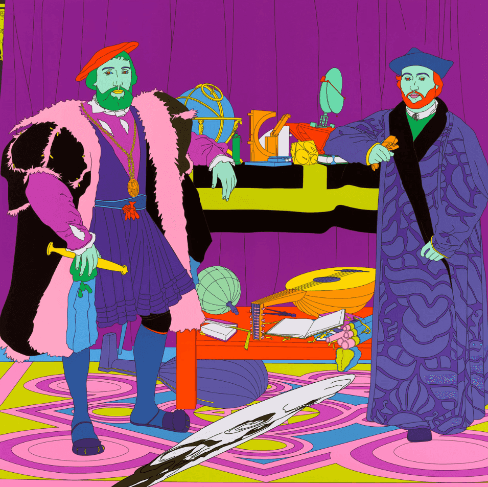 Michael Craig-Martin, ‘Holbein’, 2022, Print, Pigment print on Somerset Satin Photo Paper 300gsm, Cristea Roberts Gallery, Numbered, Dated