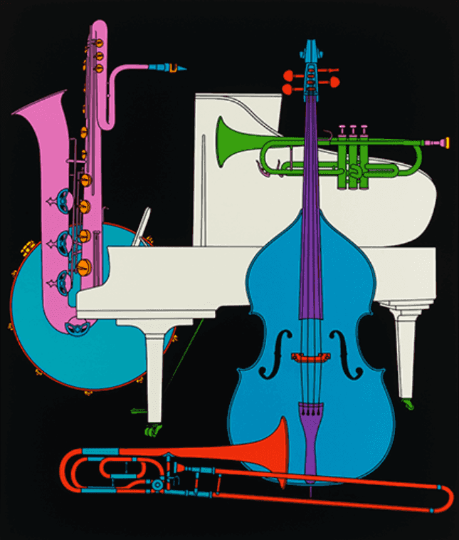 Michael Craig-Martin, ‘Jazz’, 2022, Print, Screenprint, null, 