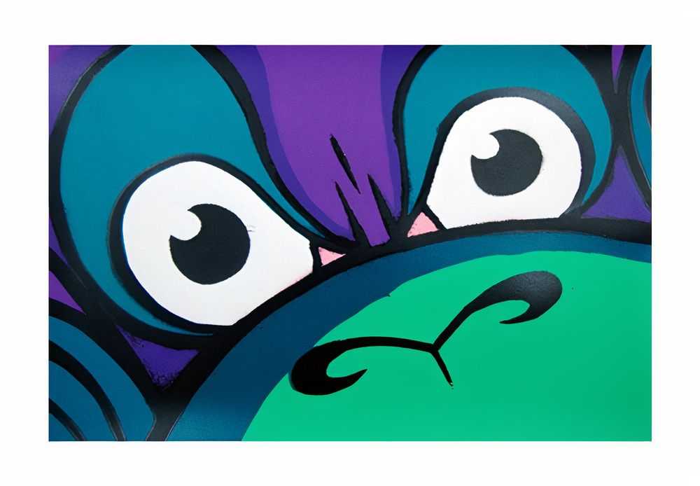 Mighty Mo, ‘Mighty Mo (Green)’, 12-12-2011, Print, 8 colour hand pulled screen print on 300 gsm somerset velvet, Pictures On Walls, Numbered