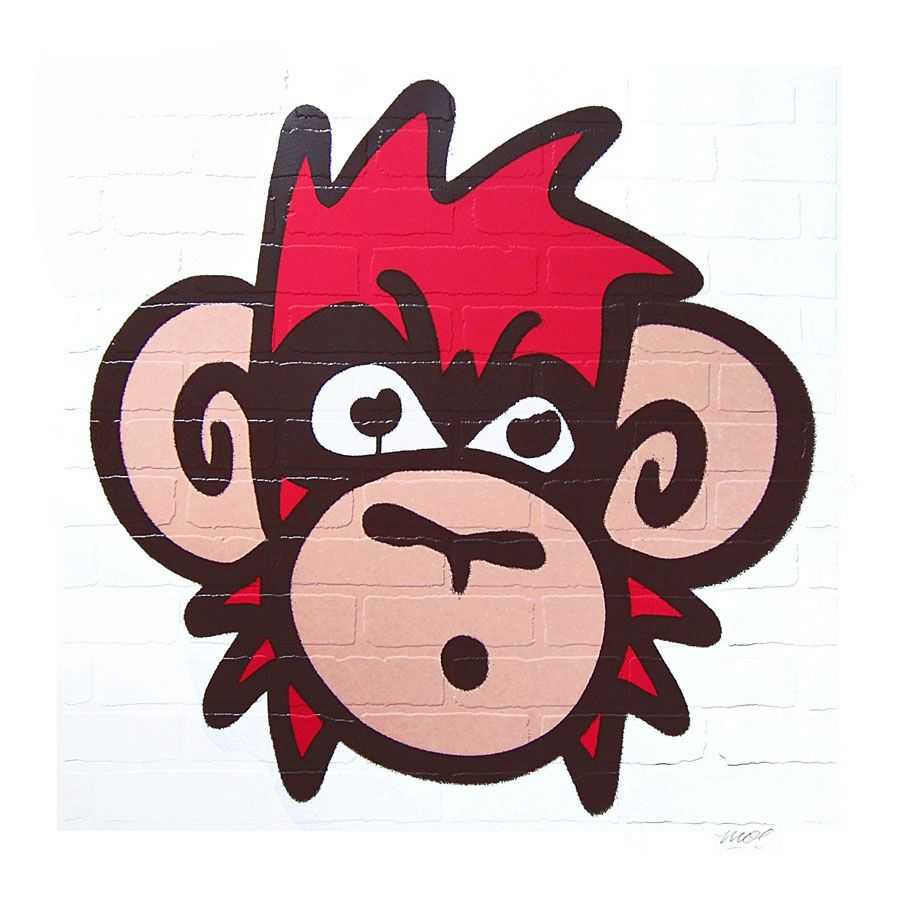 Mighty Mo, ‘Mo Brick (Red)’, 20-08-2010, Print, Screenprint, Pictures On Walls, Numbered
