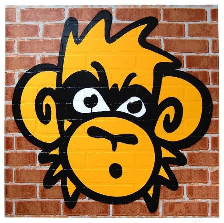 Mighty Mo, ‘Mo Brick (Yellow Special)’, 20-08-2010, Print, Screenprint, Pictures On Walls, Numbered