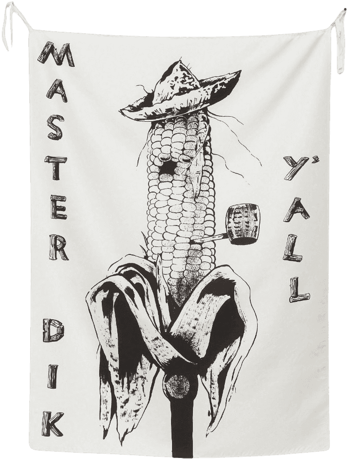Mike Kelley, ‘Master Dik’, 1989, Print, Screenprint, on silk, Julie Sylvester Cabot, Numbered, Dated