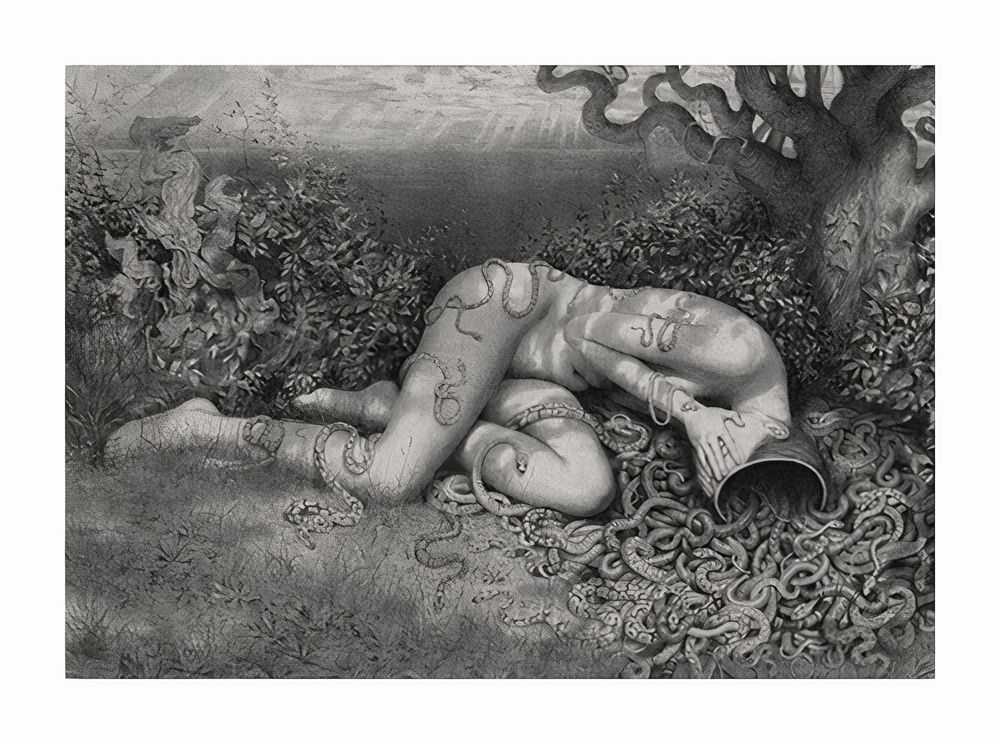 Miles Johnston, ‘Guilt’, 09-11-2021, Print, Pigment print 320gsm Cotton Hahnemühle Museum Etching paper, Black Dragon Press, Numbered