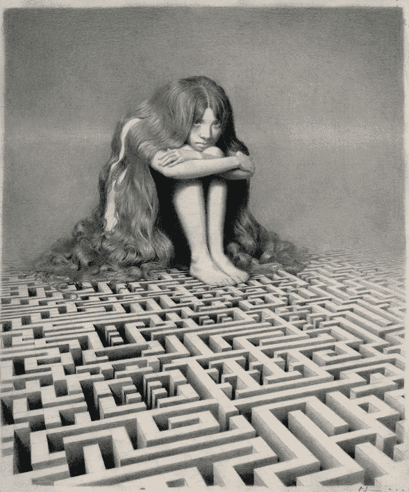 Miles Johnston, ‘Mind is a Maze’, 2024, Print, Giclée fine art print, Self Released, Numbered
