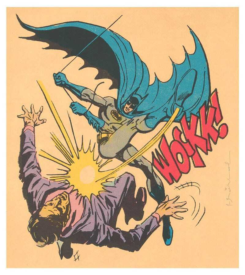 Mr. Brainwash, ‘Bat Wockk!’, 18-04-2019, Print, Ten-colour screen print on hand-torn archival art paper, Self-released, Numbered