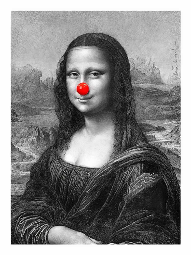 Mr. Brainwash, ‘Mona, Keep Smiling’, 05-12-2019, Print, Screenprint on paper, Self-released, Numbered