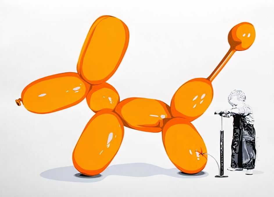 Mr. Brainwash, ‘Poppy (Orange)’, 2013, Print, Seven-colour screen print on hand torn archival art paper, Self-released, Numbered