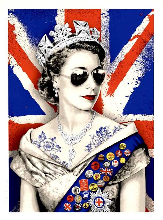 Mr. Brainwash, ‘Queen of Heart’, 2022, Print, Screenprint, Self released, Numbered, Framed