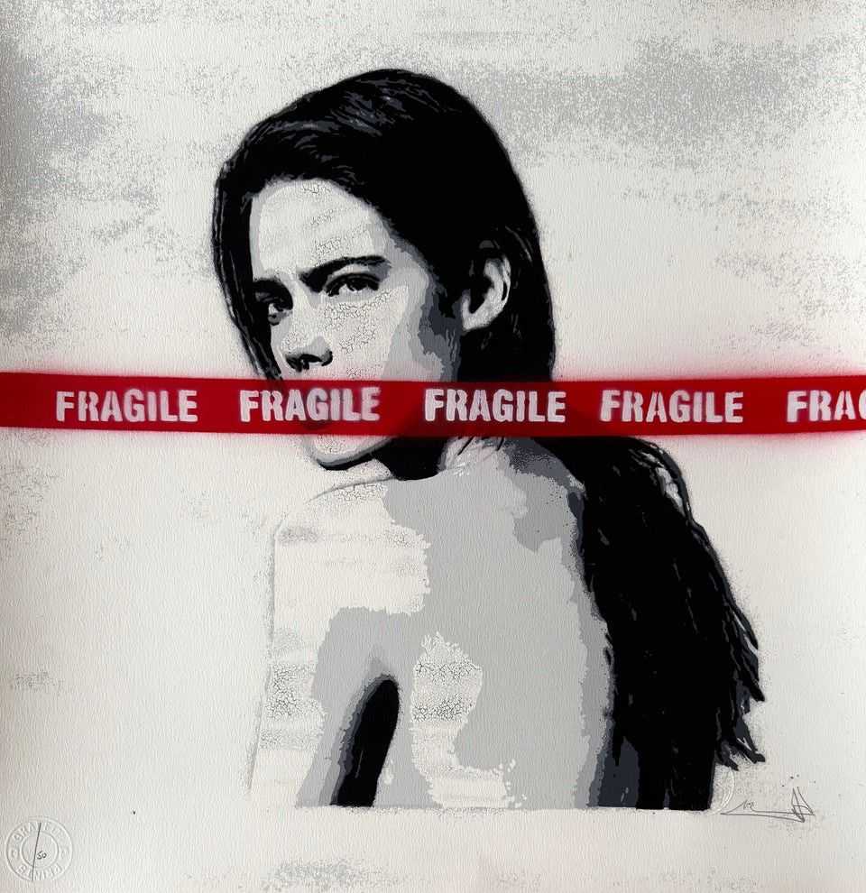 Nafir, ‘Fragile’, 2025, Print, 7 colour screen print on 300 gsm Somerset satin paper, Graffiti Prints, Numbered