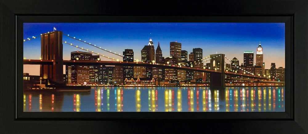 Neil Dawson, ‘Brooklyn Nights’, 2012, Print, Giclee on board, Castle Fine Art, Numbered