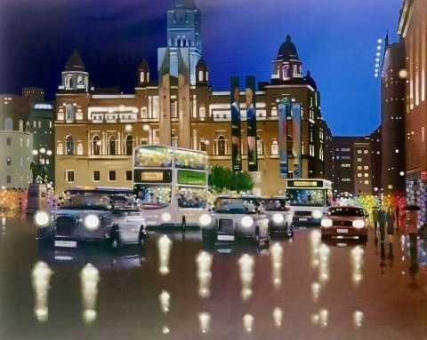 Neil Dawson, ‘Glasgow Rush’, 2015, Print, Fine art print, Castle Fine Art, Numbered, Framed