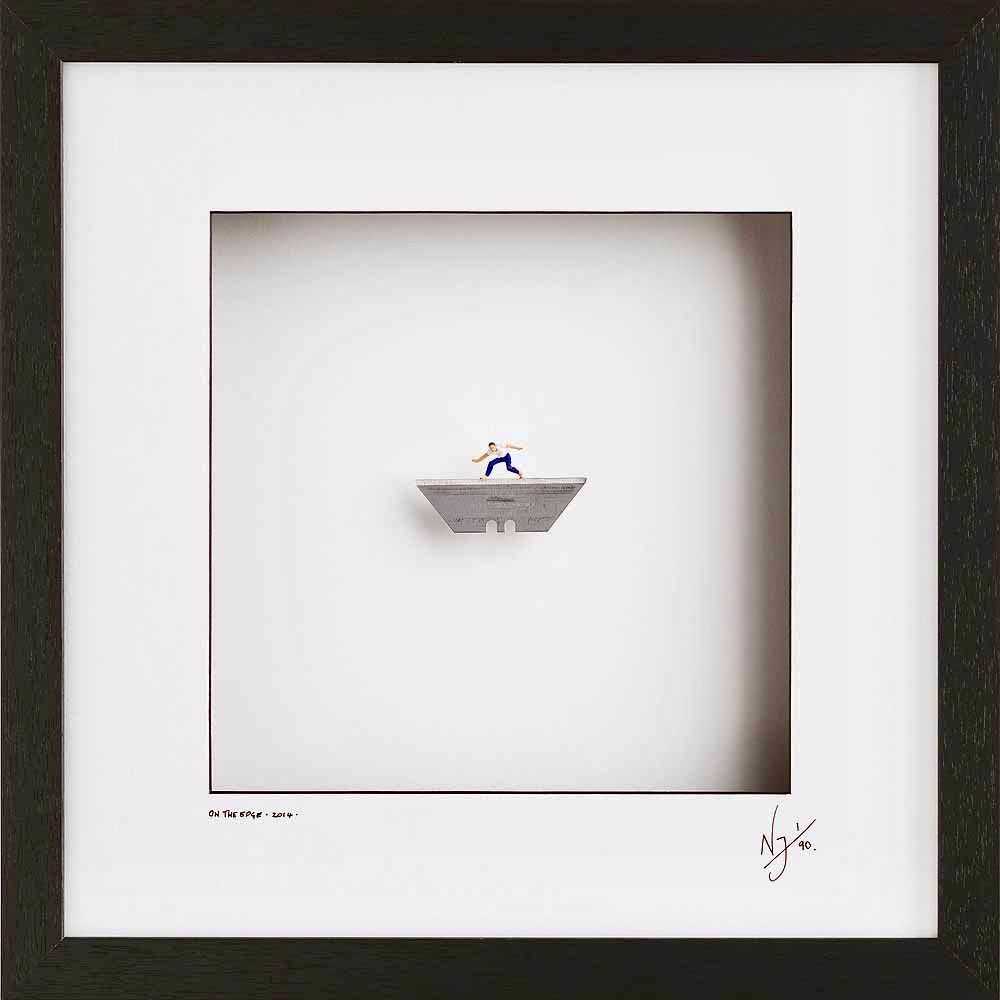 Nic Joly, ‘On The Edge’, 2014, Sculpture, Mixed Media, Castle Fine Art, Numbered, Framed