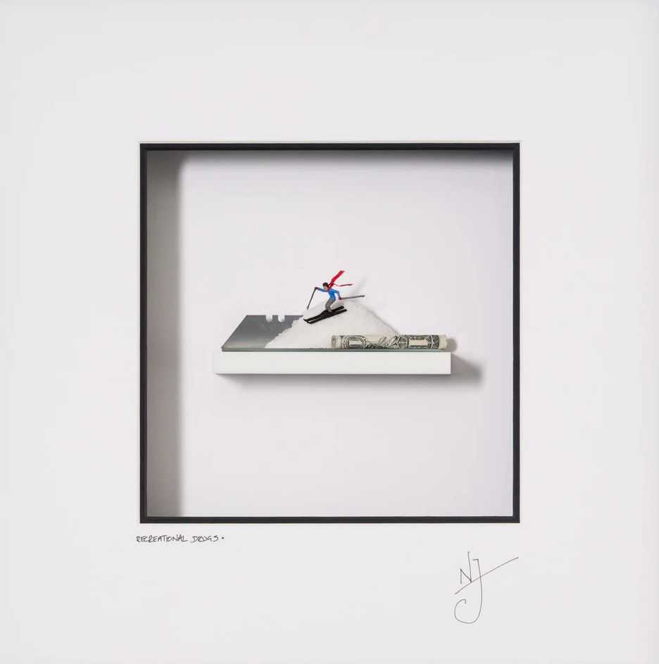 Nic Joly, ‘Recreational Drugs’, 2014, Sculpture, Metal, Mixed Media, and Wall Sculpture, Castle Fine Art, 