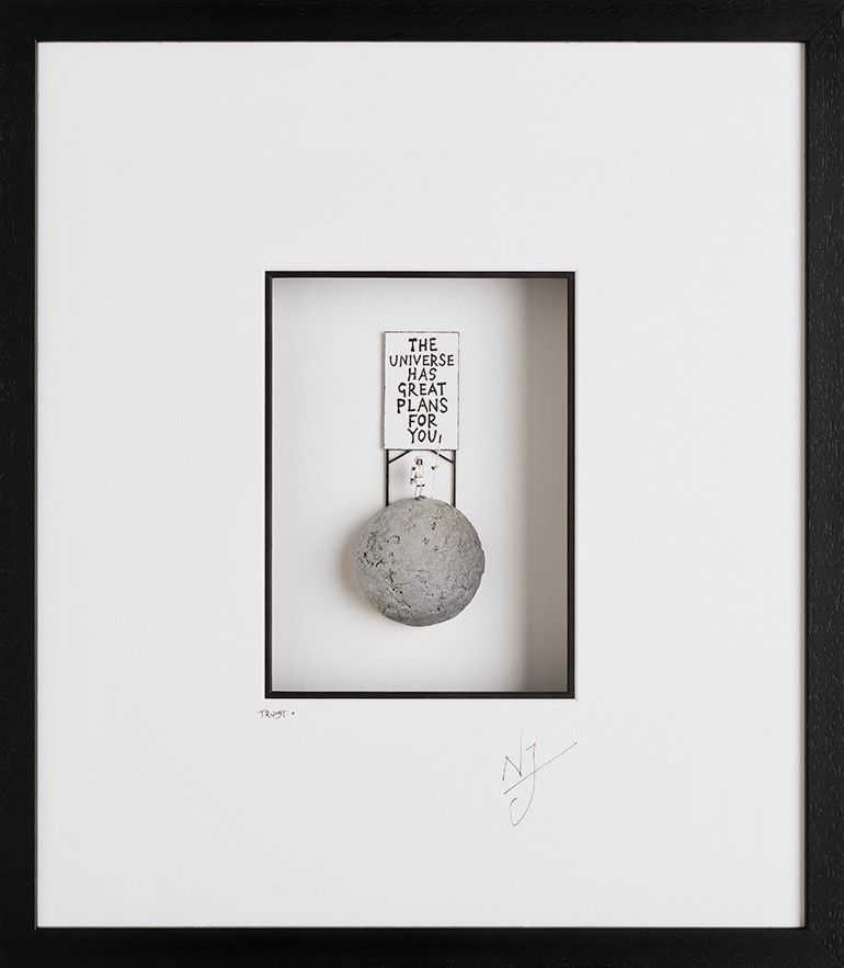 Nic Joly, ‘Trust’, 2022, Sculpture, Polystyrene, Marble dust, Castle Fine Art, Numbered