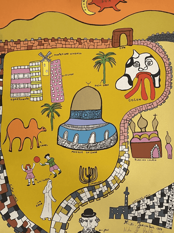 Niki de Saint Phalle, ‘Jerusalem’, 1977, Print, Silkscreen, null, Numbered