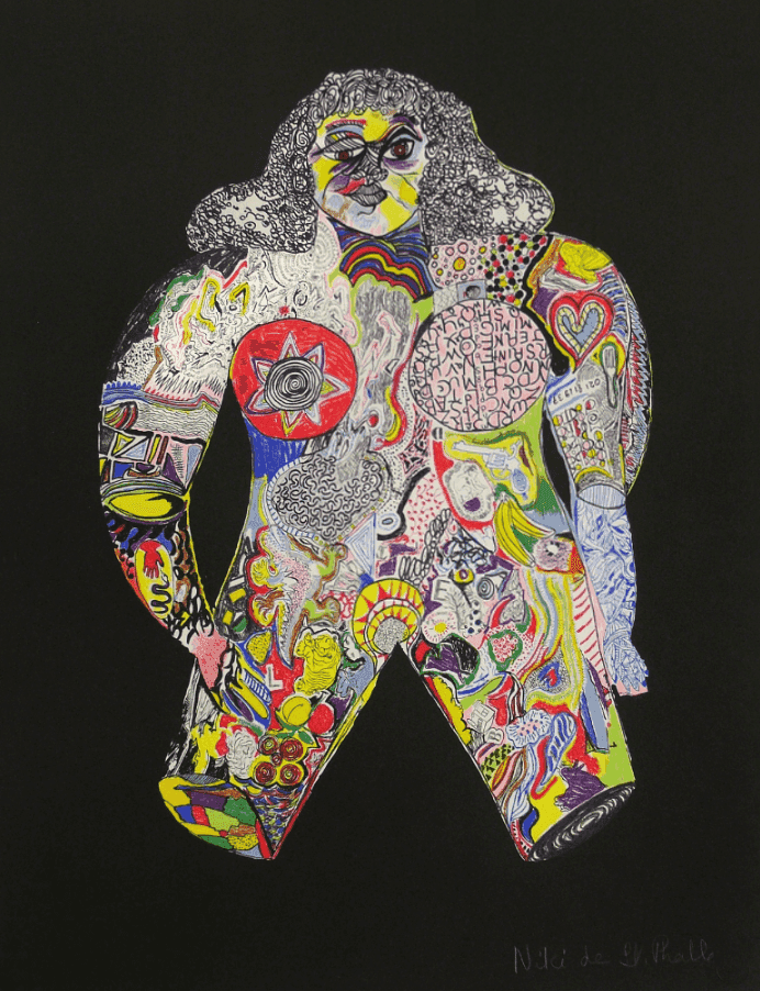 Niki de Saint Phalle, ‘La Femme (Portrait of Mimi) or Clarissa’, 1995, Print, Serigraph, null, Numbered