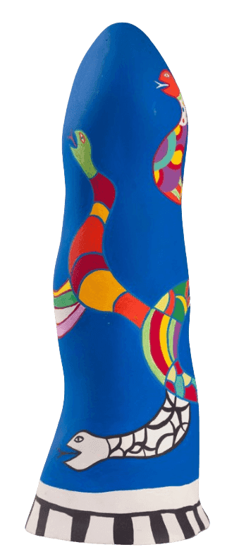 Niki de Saint Phalle, ‘Petit Obelisque au Serpent’, 1987, Sculpture, Painted polyester, null, 