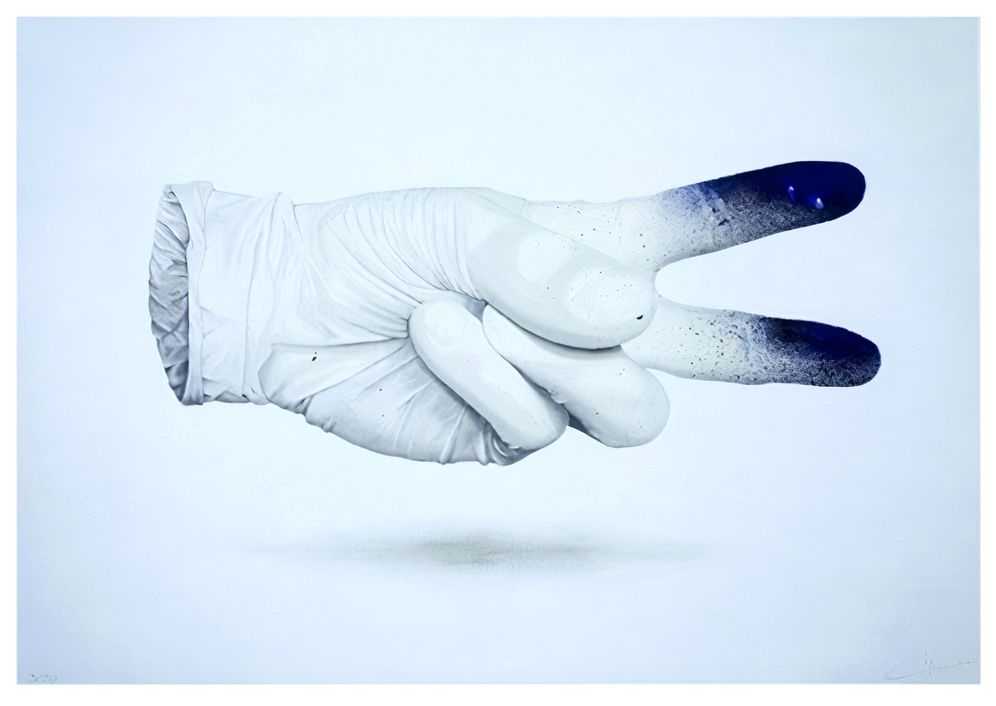 Nuno Viegas, ‘Glove’, 29-03-2018, Print, Pigment, Graffiti Prints, Numbered
