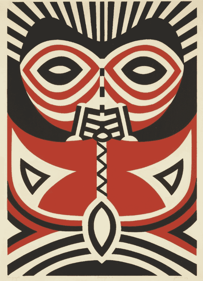 Pacita Abad, ‘Bacongo 3’, 1983, Print, Serigraph in colours on wove, null, Numbered, Dated