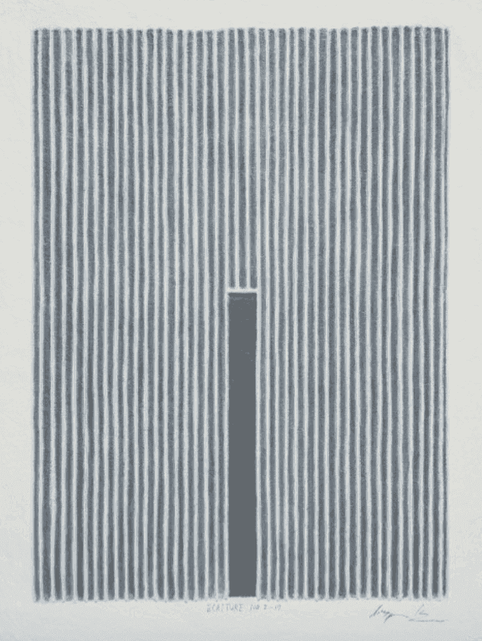 Park Seo-Bo, ‘Écriture No.2 - 17’, 2017, Print, Mixografia, null, Numbered