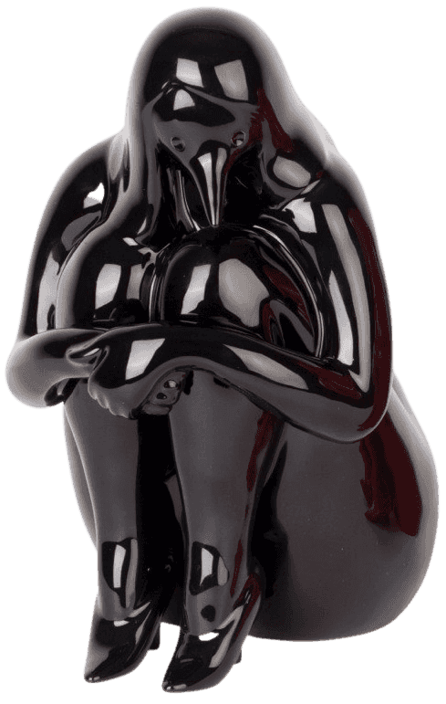 Parra, ‘Cold (Black)’, 2014, Sculpture, White porcelain sculpture, Case Studyo, Numbered