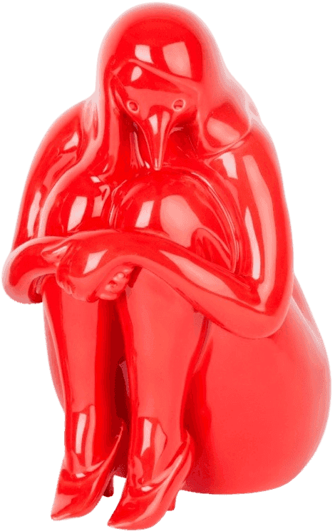 Parra, ‘Cold (Red)’, 2014, Sculpture, White porcelain sculpture, Case Studyo, Numbered