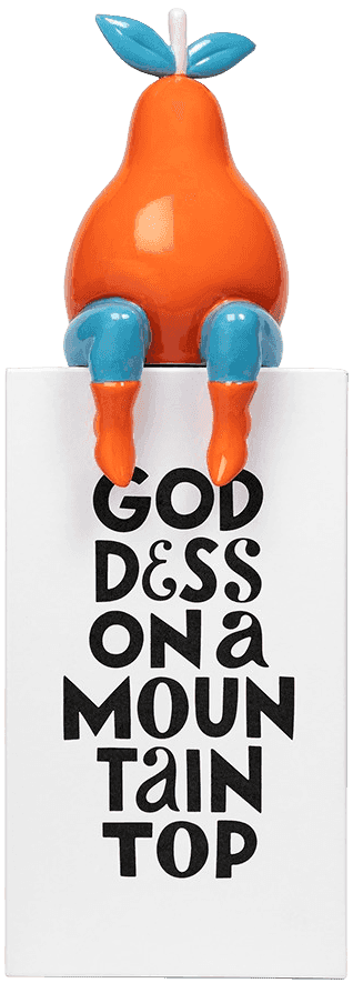Parra, ‘Goddess on a Mountain Top’, 2021, Sculpture, Hand painted ceramic sculpture, Case Studyo, Numbered