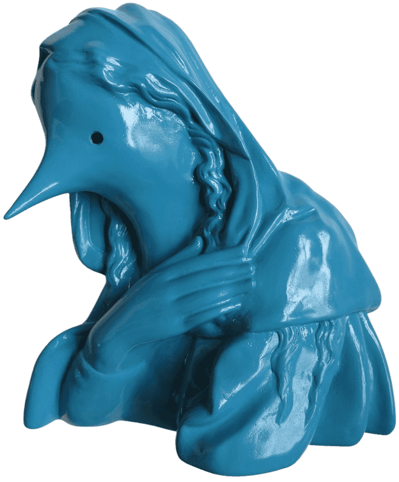 Parra, ‘Pray For Us (Blue)’, 2013, Sculpture, Ceramic plaster, Case Studyo, Numbered